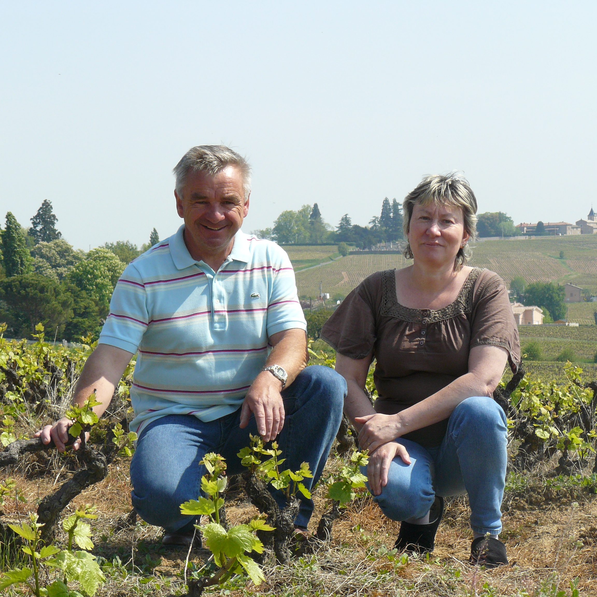 Nathalie et Gérard MARGERAND vignerons à Juliénas
